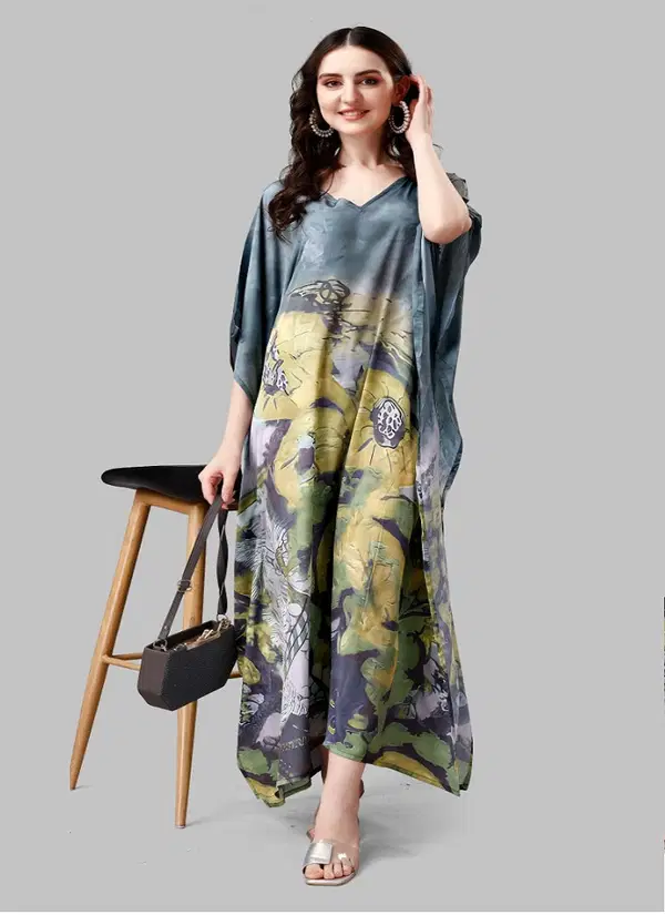 Jelite Silk Kaftan Vol 9 Daily Wear Silk Printed Kaftan Catalog
